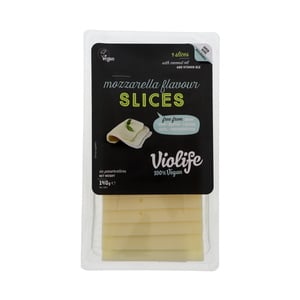 Violife Vegan Mozzarella Flavour Slices Cheese  140g