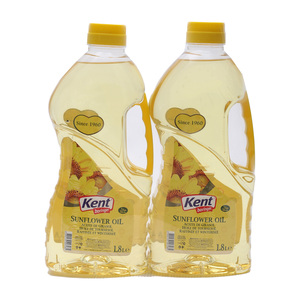 Kent Boringer Sunflower Oil Value Pack 2 x 1.8Litre