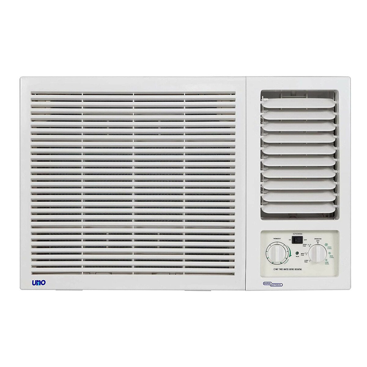 Super General Window Air Conditioner KSGA24GER 2Ton Hot and Cool