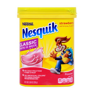 Nestle Nesquik Classic Strawberry Powder 266g