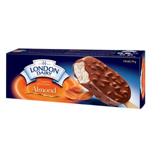 London Dairy Almond Ice Cream Stick 110ml