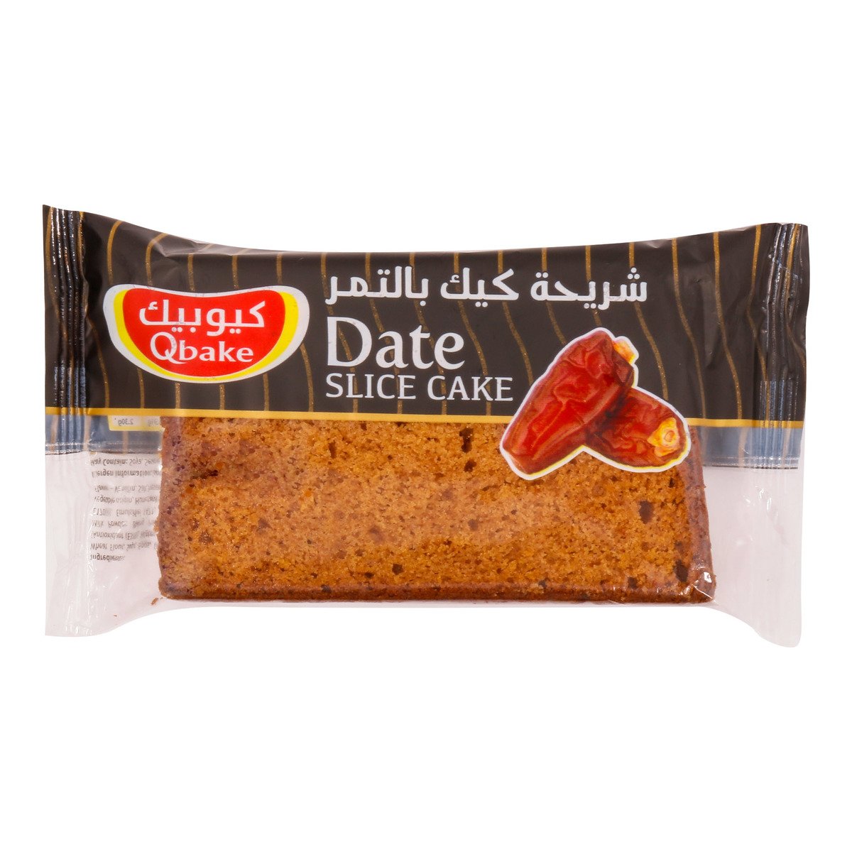 Qbake Date Slice Cake 60g
