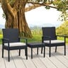 Relax Rattan 2 Chair + Side Table 17005