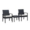 Relax Rattan 2 Chair + Side Table 17005