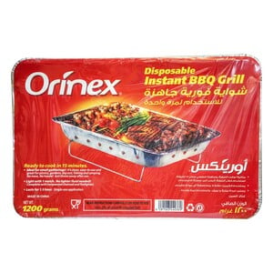 Orinex Disposable Instant BBQ Grill 1200 g