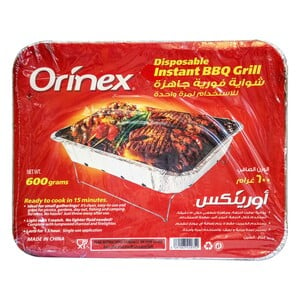 Orinex Disposable Instant BBQ Grill 600 g