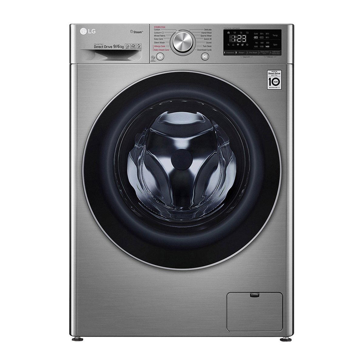LG Front Load Washer & Dryer F4V5VGP2T + TwinWash mini washer F8K5XN