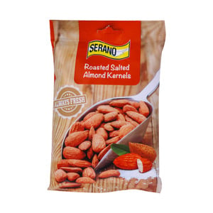 Serano Roasted Salted Almond Kernels 150g