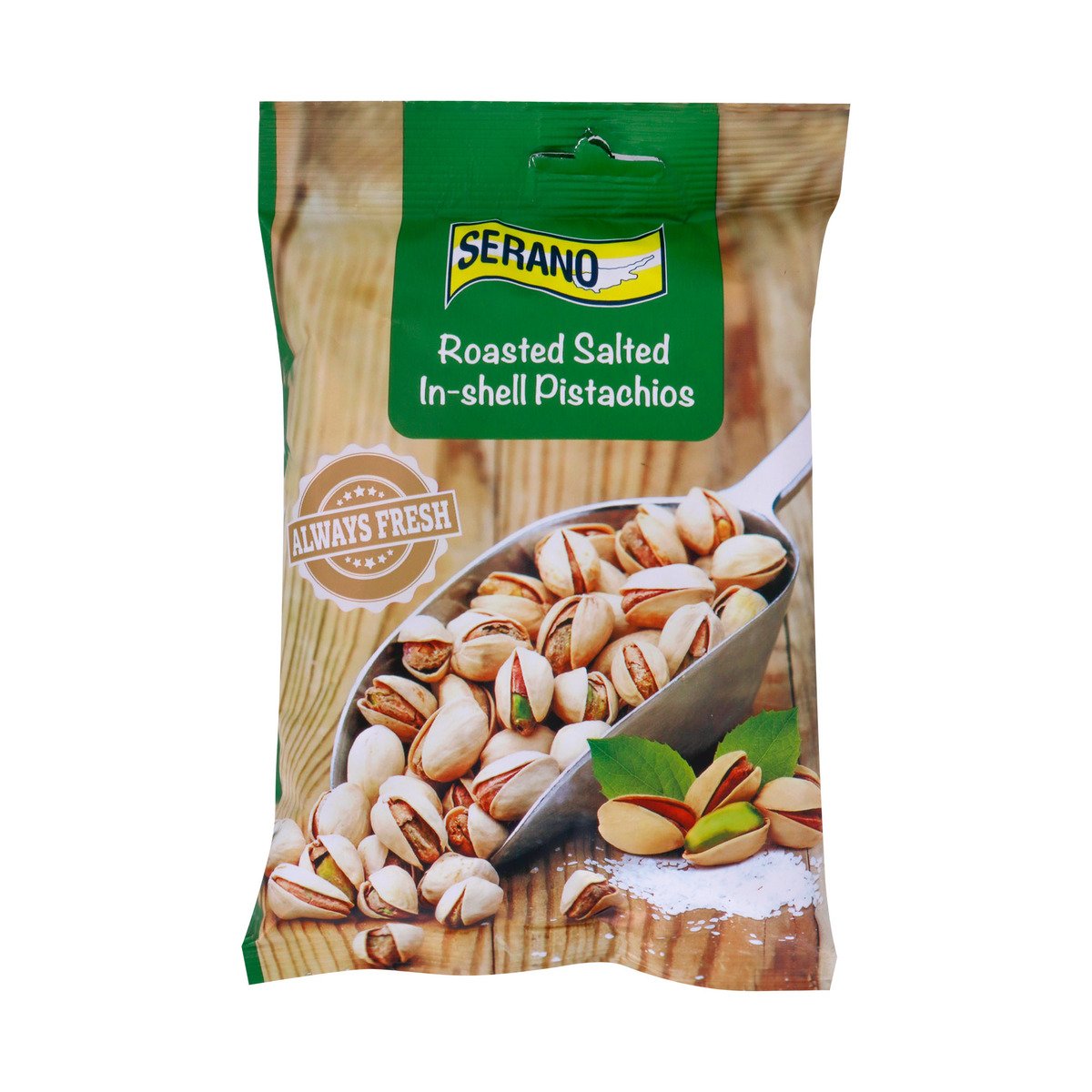 Serano Roasted Salted In-Shell Pistachios 150g