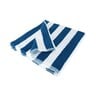 True Bath Towel Stripe BlueSize: W70 x L140cm
