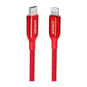 أنكر باور لاين + III USB-C إلى كابل شحن A8843H91 أحمر 1.8 متر