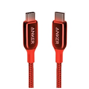 Anker PowerLine+ III USB-C to USB-C Cable A8863H91 Red 1.8mtr