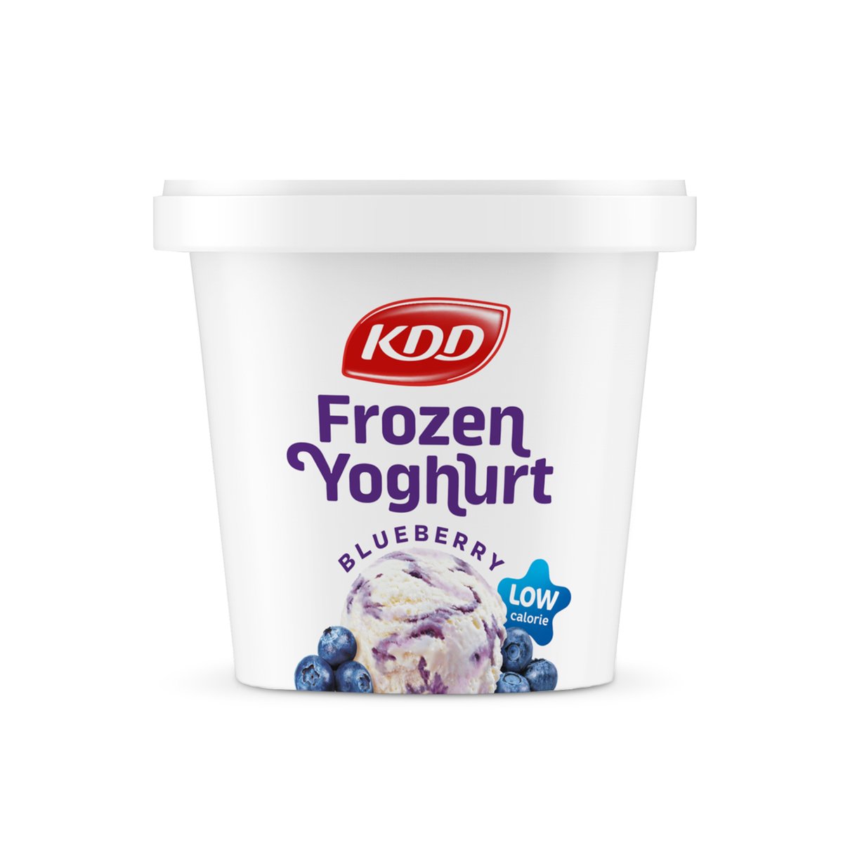 KDD Frozen Yoghurt Blueberry 500ml