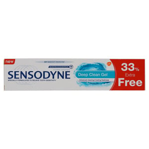 Sensodyne Toothpaste Deep Clean Gel 75ml