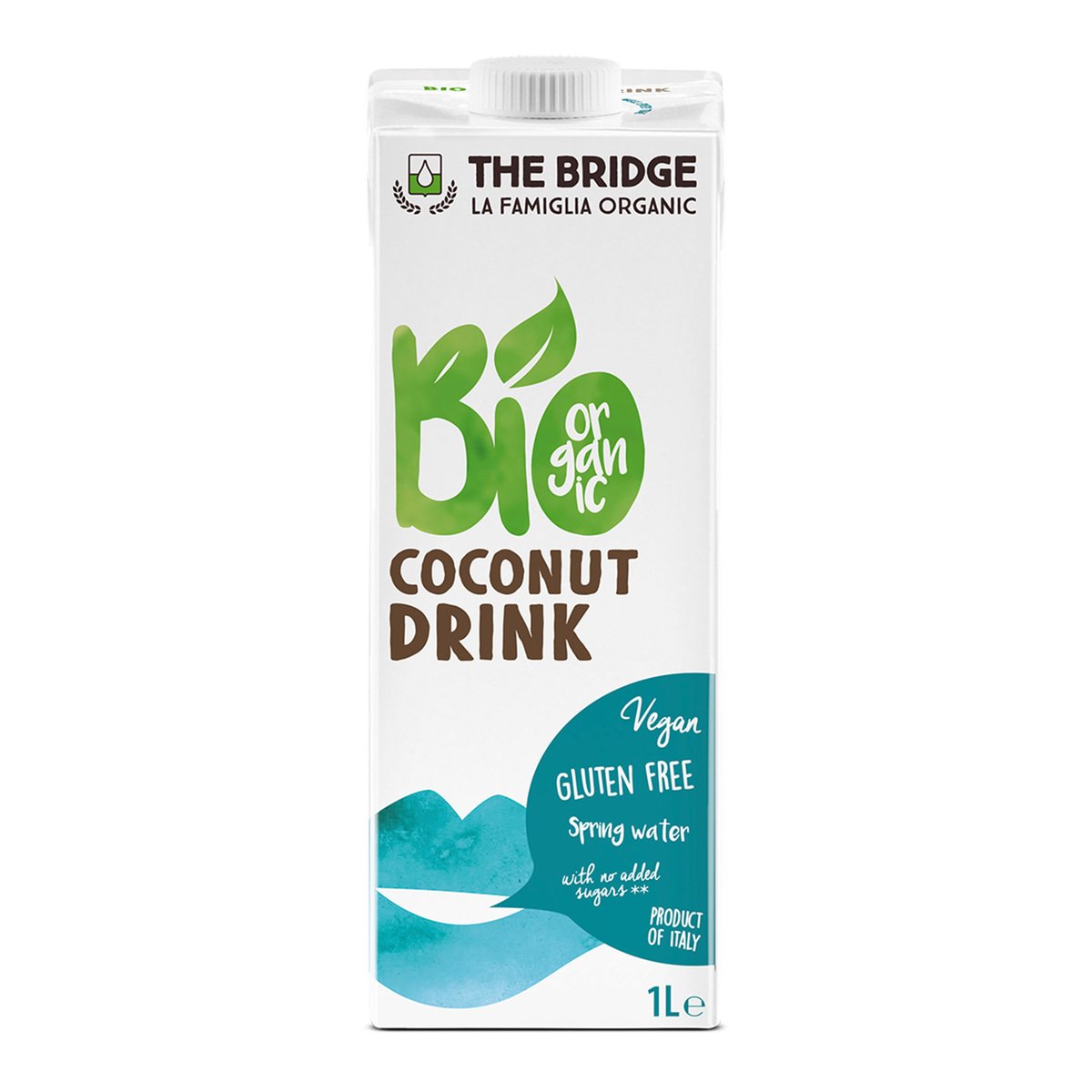 Buy The Bridge Bio Organic Coconut Drink 1 Litre Online at Best Price | Coconut Milk | Lulu KSA in Saudi Arabia