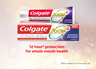 Colgate Toothpaste Total Advanced Whitening 3 x 75 ml