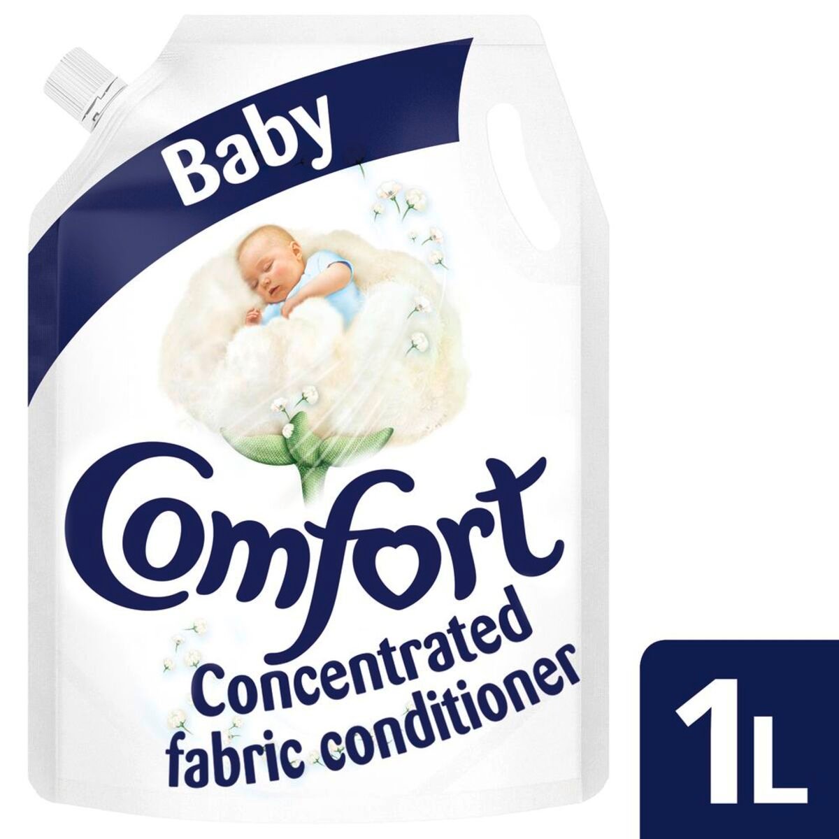 Buy Comfort Baby Fabric Conditioner 1Litre Online at Best Price | Fabric softener concentrate | Lulu UAE in Kuwait