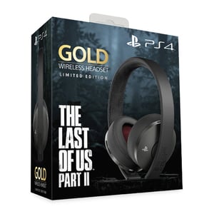 PS4 Limited Edition The Last of Us Part II Gold Wireless Headset-CUHYA0080TLOU2