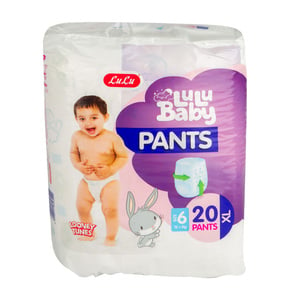 LuLu Baby Diaper Pants Size 6 XL 16+kg 20pcs
