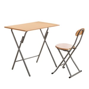 Maple Leaf Home Folding Study Table + Chair KT008 Beech