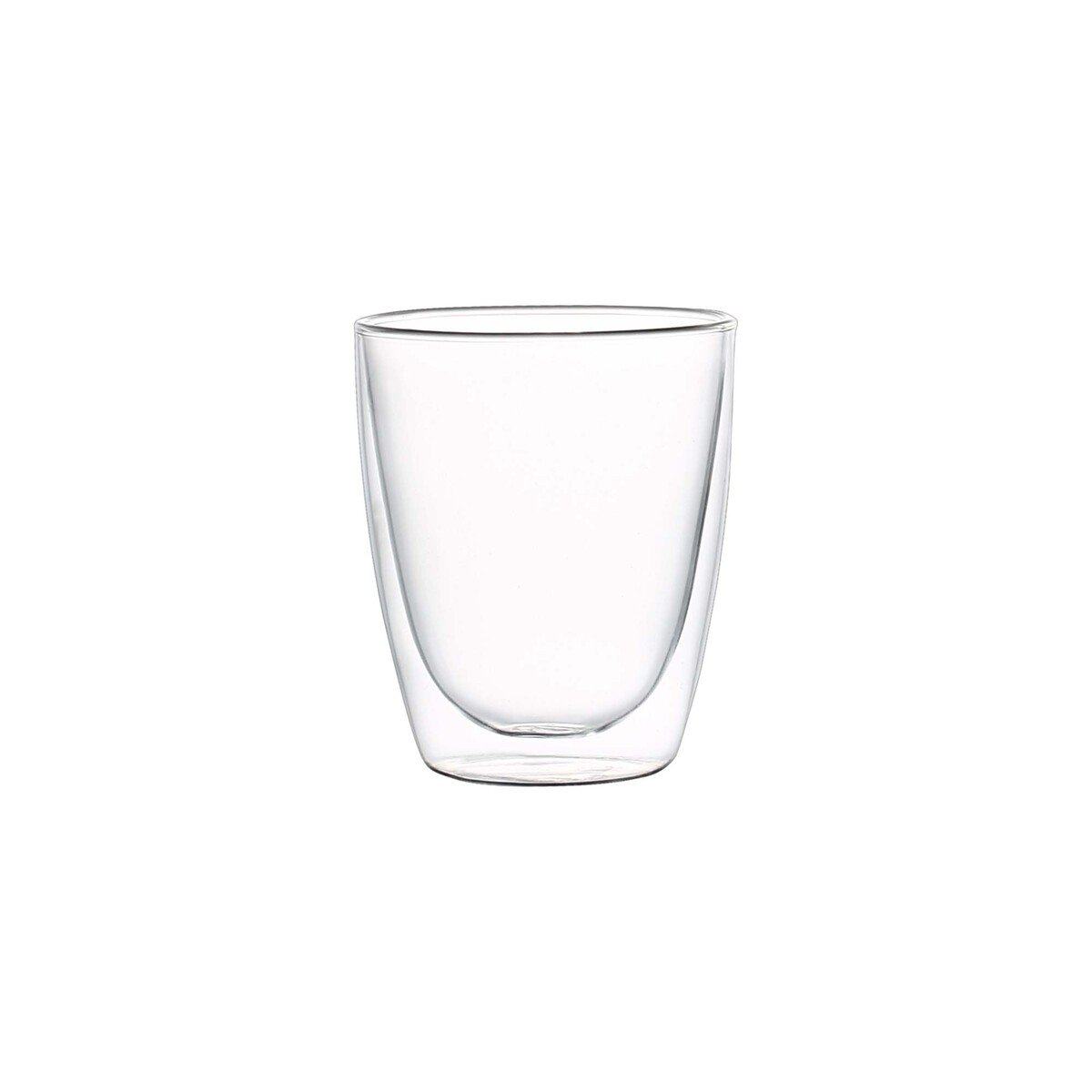Crystal Drops Borosilicate Double Wall Glass Cup 2pc 270ml GMC35