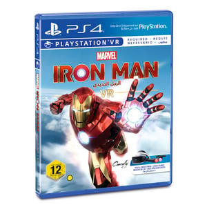 لعبة الإثارة والمغامرة الرجل الحديدي من مارفل VR على جهاز PS4 