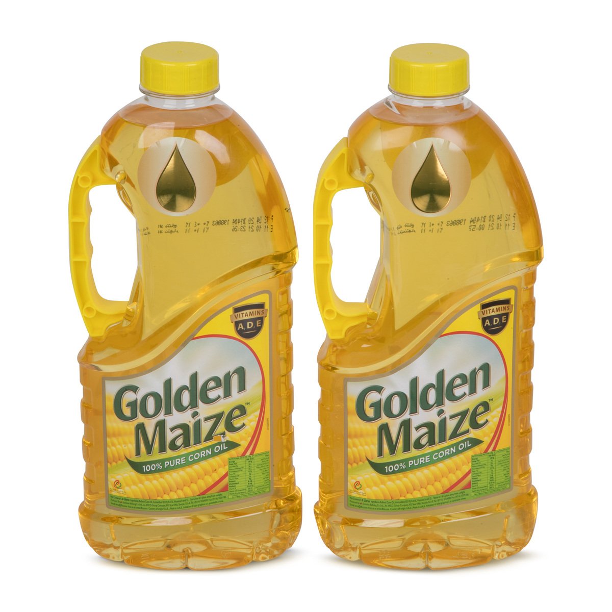 Golden Maize Pure Corn Oil 2 x 1.5 Litres