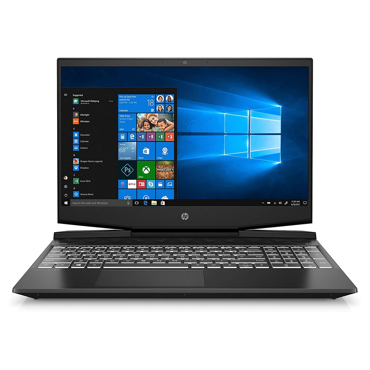 HP Pavilion Gaming Laptop 15-DK0026NE ,intel i7 9750H,16GB RAM,1TB+128 SSD,GTX 1660TI 6GB,15.6" FHD,Windows 10