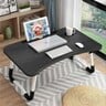 Maple Leaf Home Multi Purpose Folding Table Black Size: W60 x D40 x H26cm