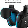 Logitech G432 DTS:X 7.1 Surround Sound Wired PC Gaming Headset Black