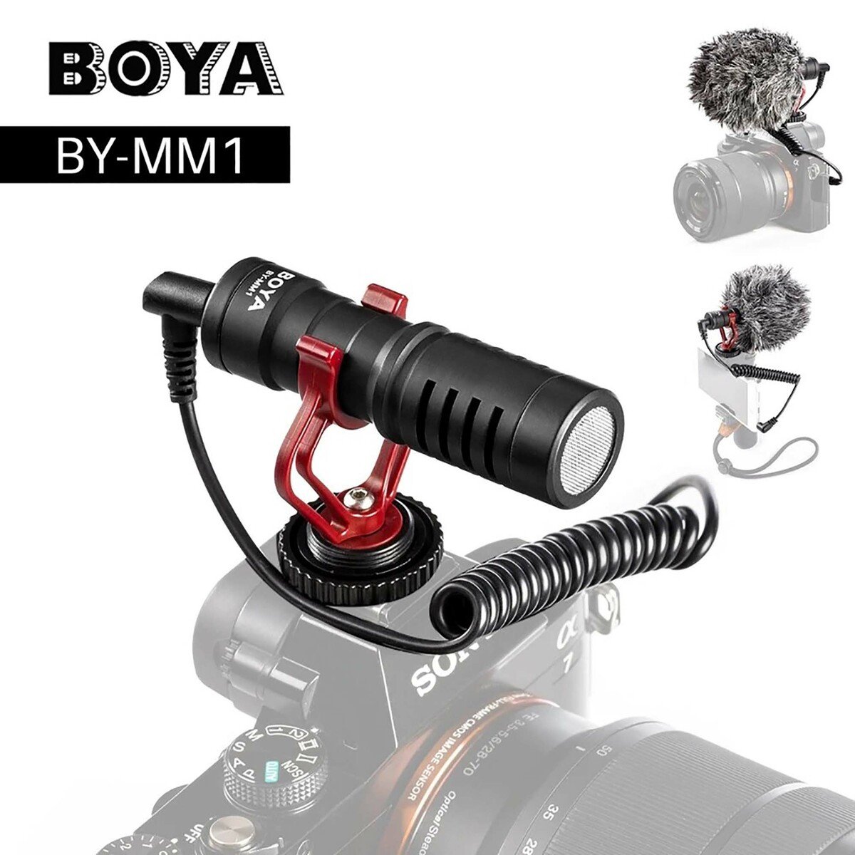Boya BY-MM1 Cardioid Microphone