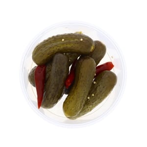 Whole Gherkins With Chilli 300g