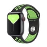 Apple  40mm MXQW2 Black/Lime Blast Nike Sport Band - Regular