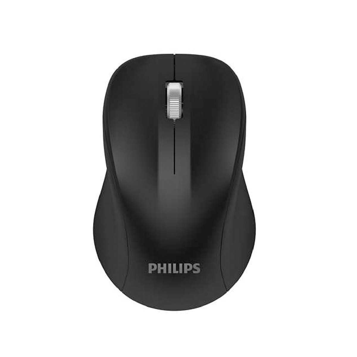 Philips 2.4GHz Wireless Mouse with 3 Buttons and Optical Sensor, Black