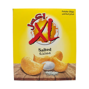 XL Salted Potato Chips 12 x 21 g