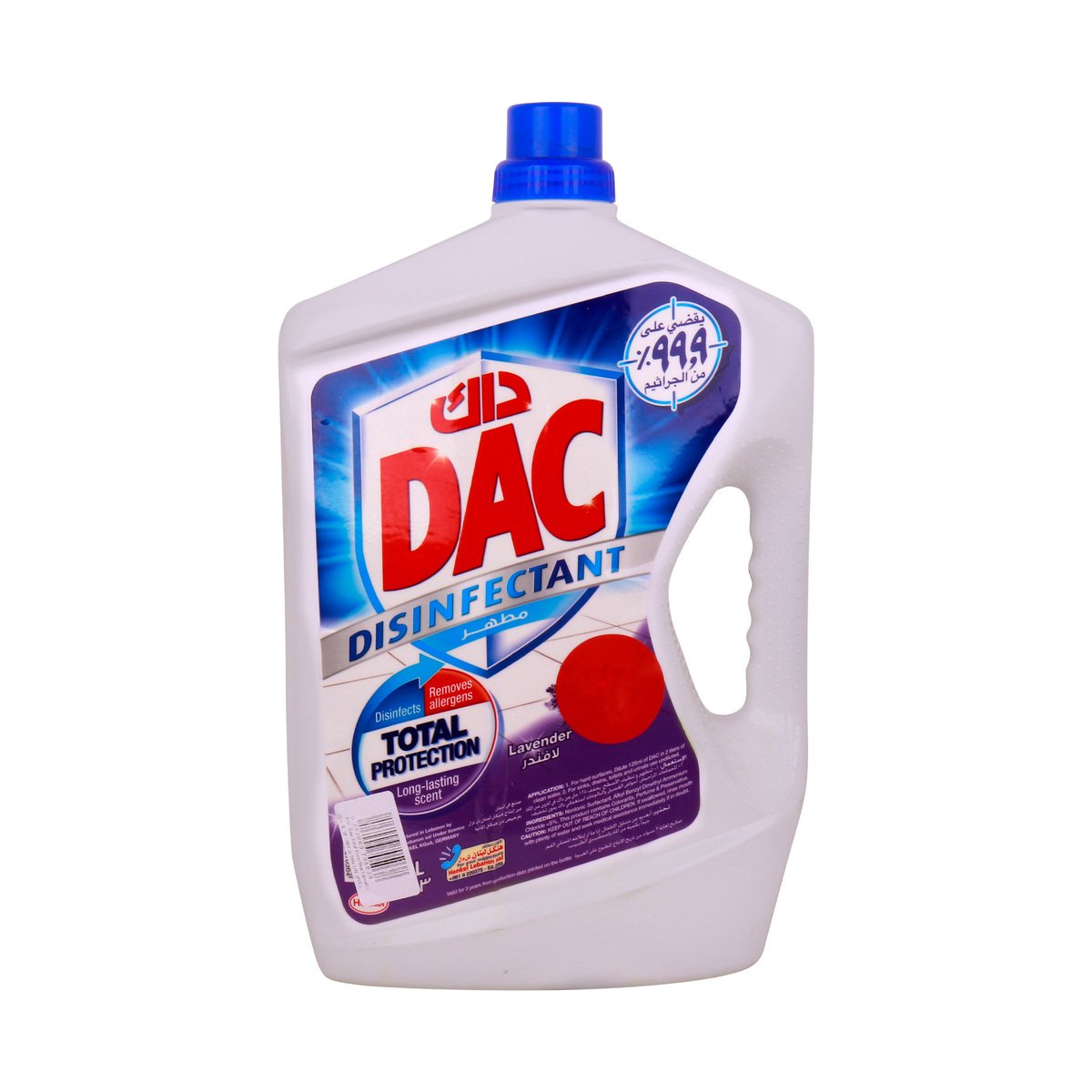 Dac Disinfectant Total Protection Lavender 3Litre