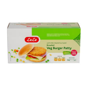 Buy LuLu Frozen Veg Burger Patty 480 g Online at Best Price | Breadcrumbs & Batter | Lulu KSA in UAE