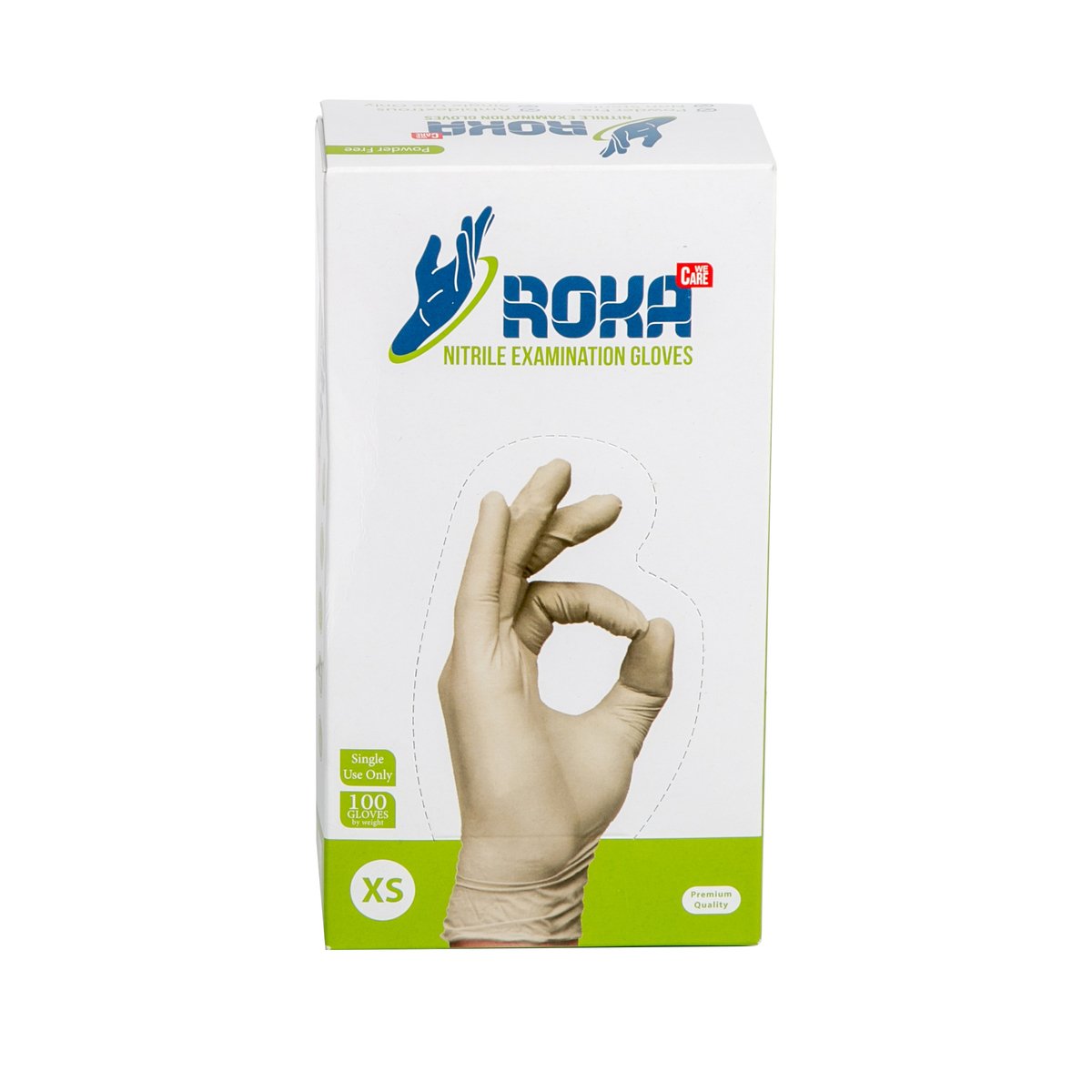 Roka Nitrile Examination Gloves Size XS 100pcs