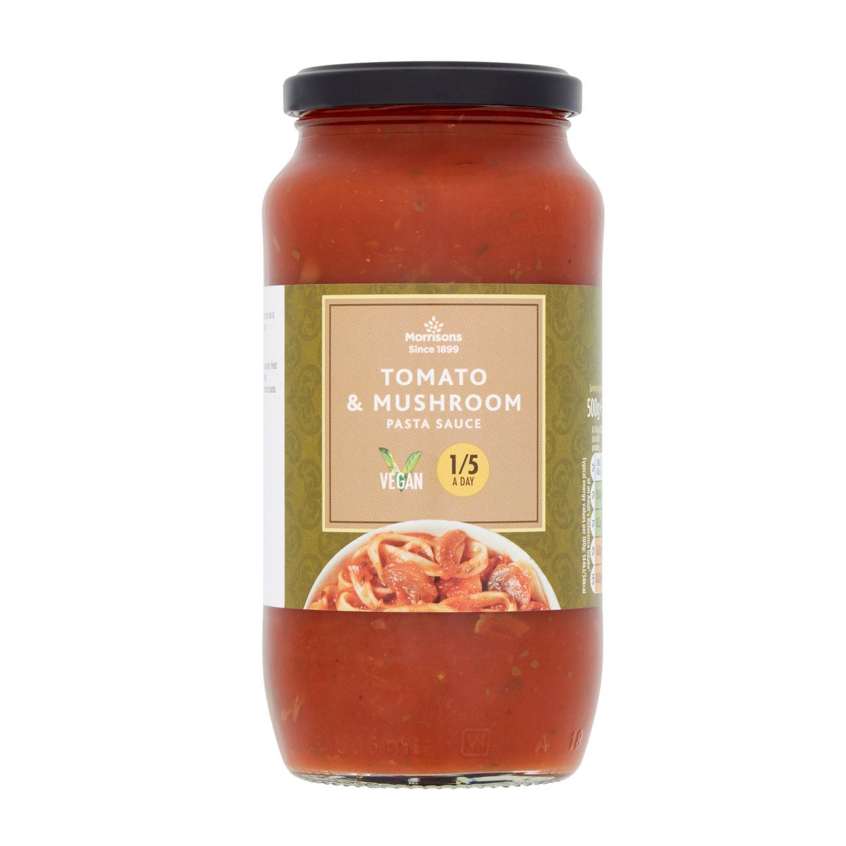 Buy Morrisons Tomato & Mushroom Pasta Sauce 500 g Online at Best Price | Cooking Sauce | Lulu Kuwait in UAE
