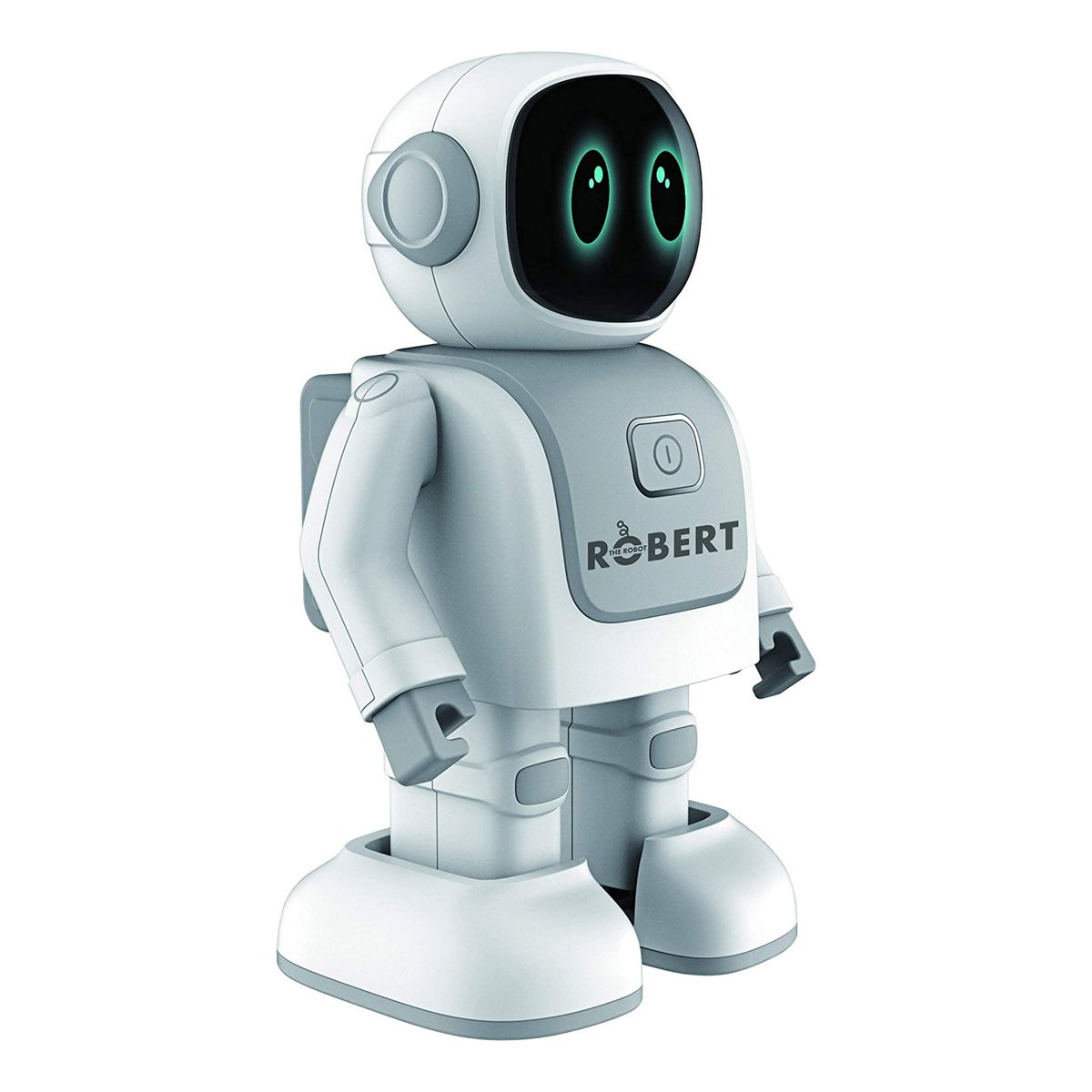 روبرت روبوت بالمفتاح - روبوت يتم التحكم فيه بواسطة التطبيق ومكبر صوت لاسلكي