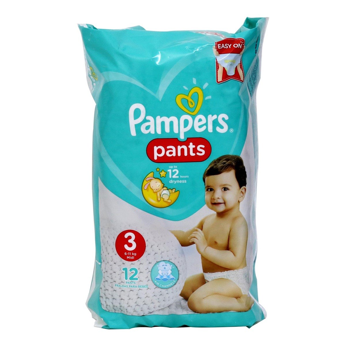 Pampers Pants Diaper Size 3 Midi 6-11kg 12pcs