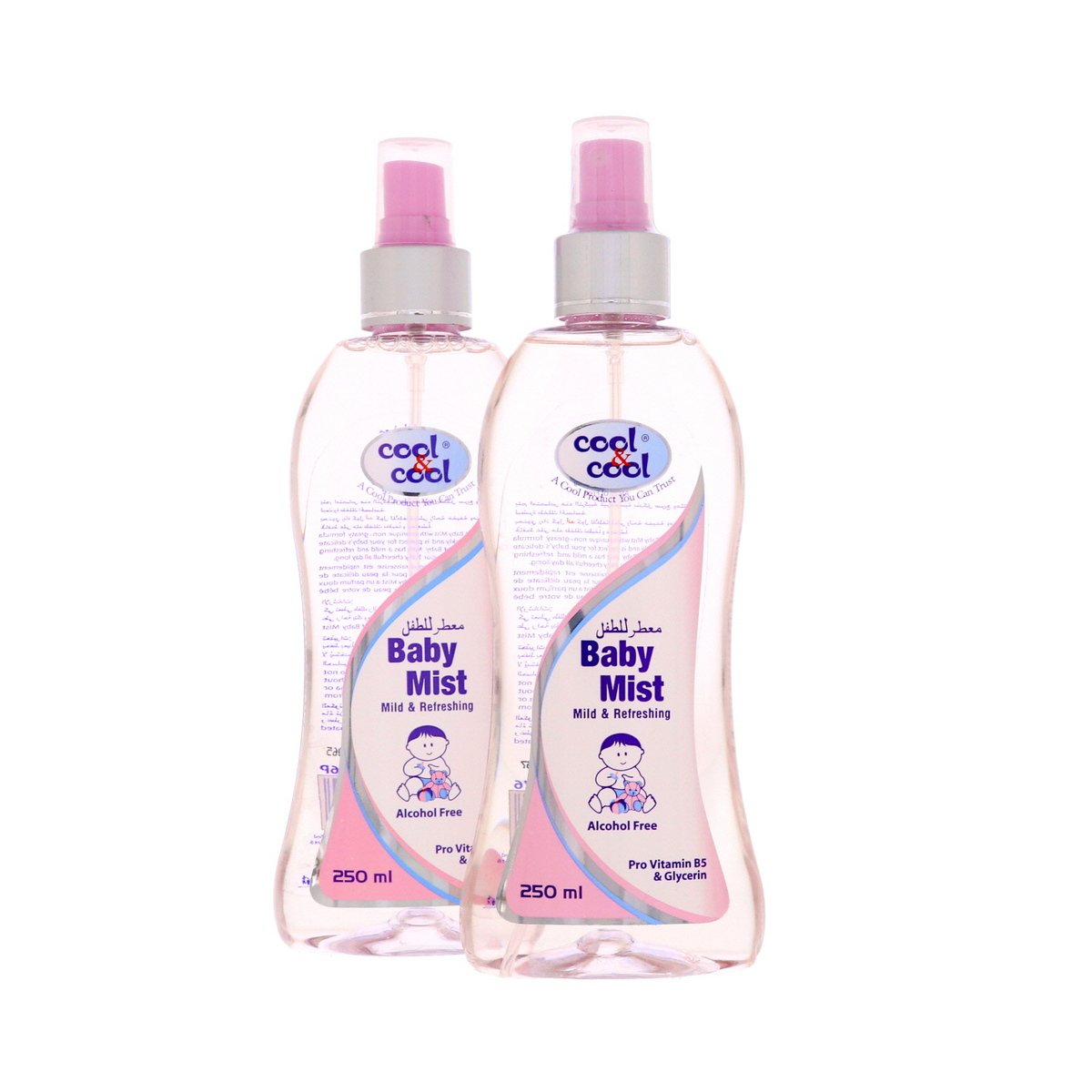 Cool & Cool Baby Mist Mild And Refreshing 250 ml 1+1