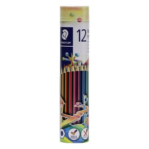 Staedtler Noris Color Pencil Cylinder 185 12Colors