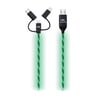 MY CANDY Neon 3in1 USB Cable L003 Green