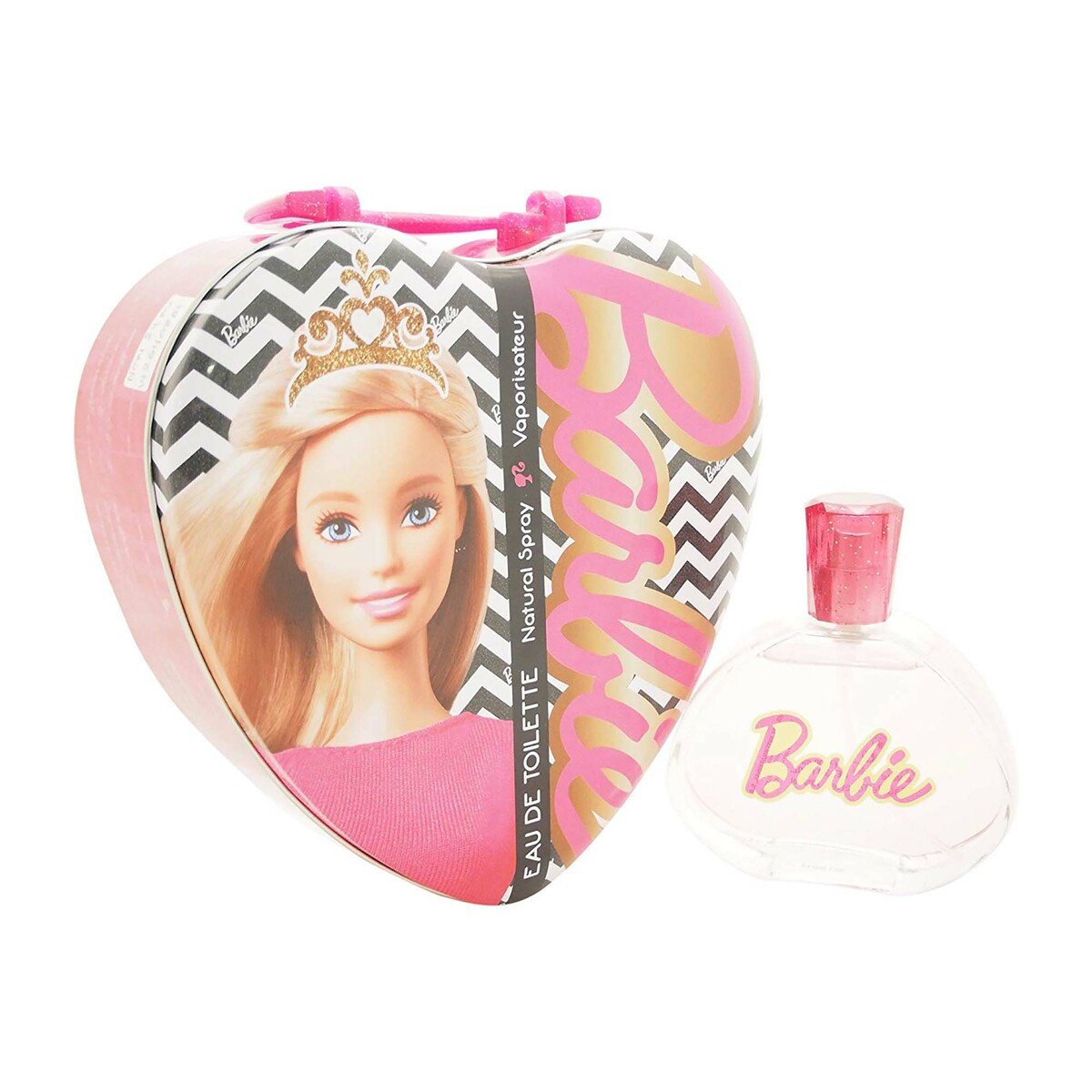 Barbie  Eau De Toilette For Girl 100ml + Tin Box
