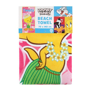 Loony Tune Kids Beach Towel 70x140cm BLA13416