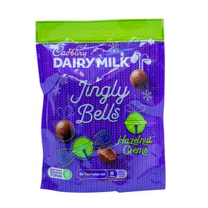 Cadbury Diary Milk Jingly Bells Hazelnut Creme Chocolate 73g