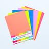 Win Plus Fluorescent Board A4 20Sheets Assorted Color