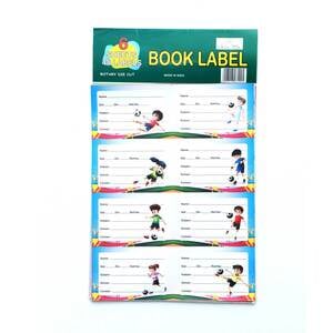 Win Plus Book Label EX152B 6Sheets Assorted
