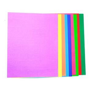 وين بلس ورق مخطط ملون EX55 مقاس 22 سم × 28 سم متعدد الألوان